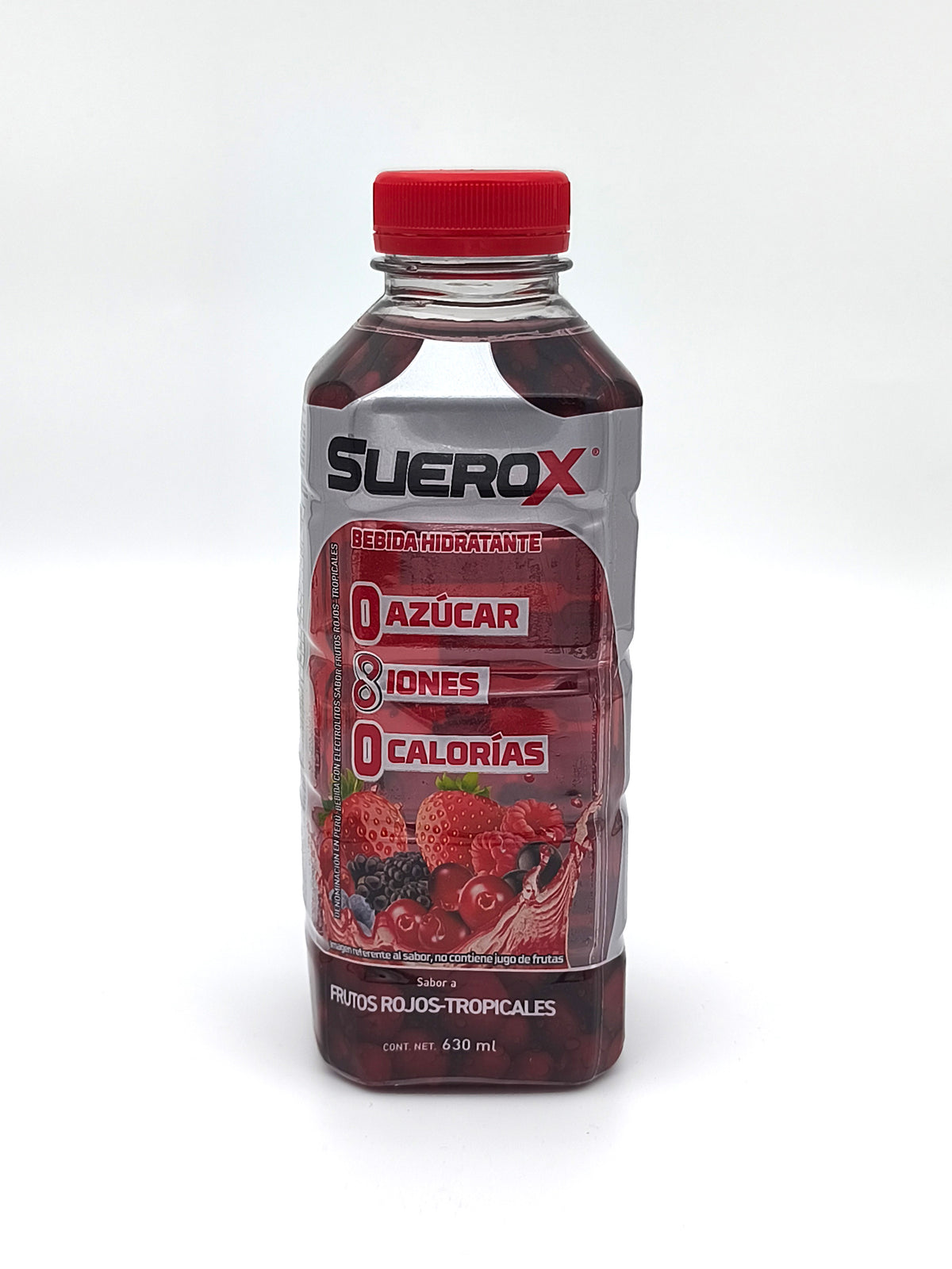 Bebida Rehidratante Frutos Rojos Tropicales 630ml