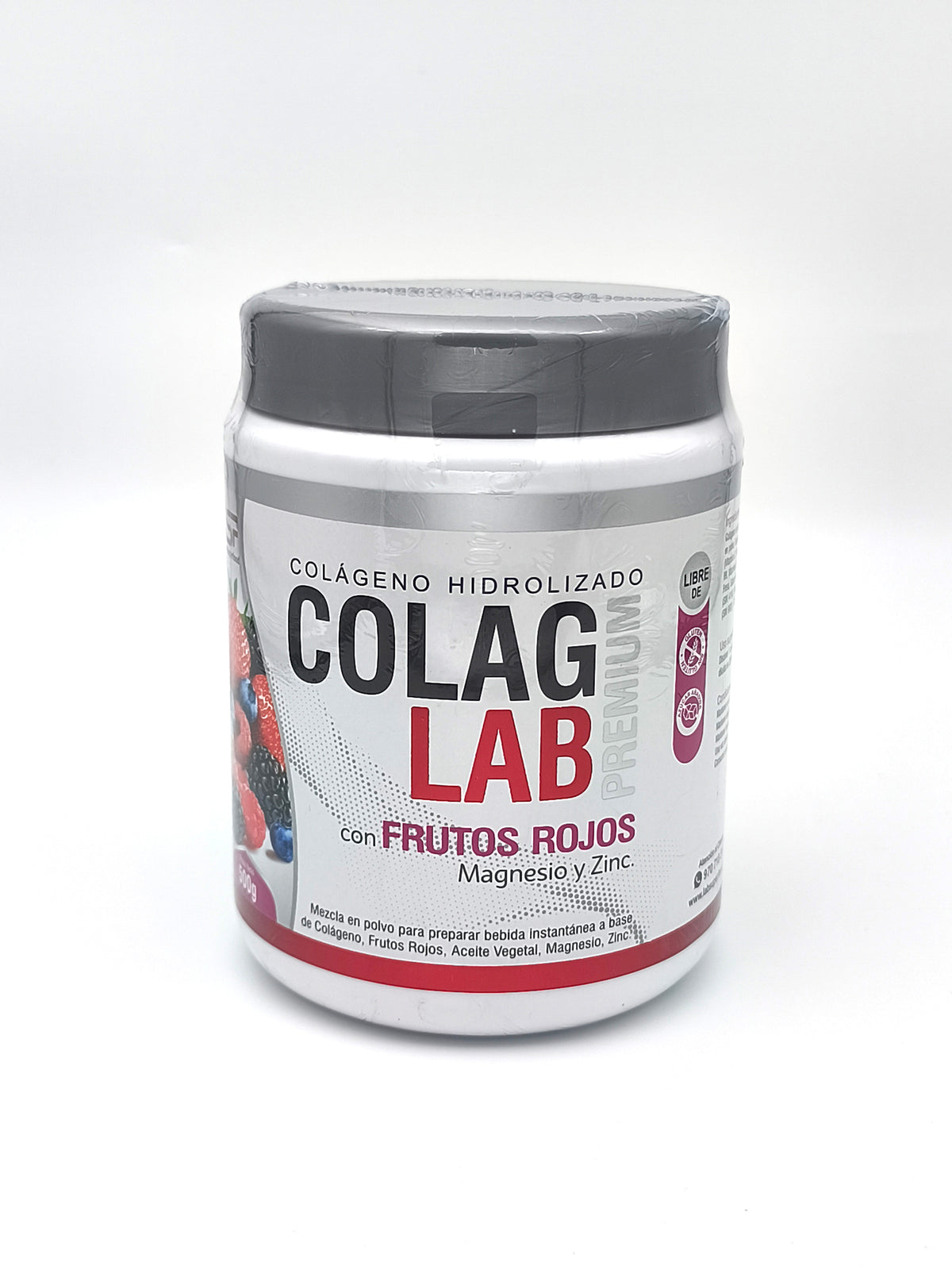 Colágeno Hidrolizado Colag Lab Frutos Rojos 500g