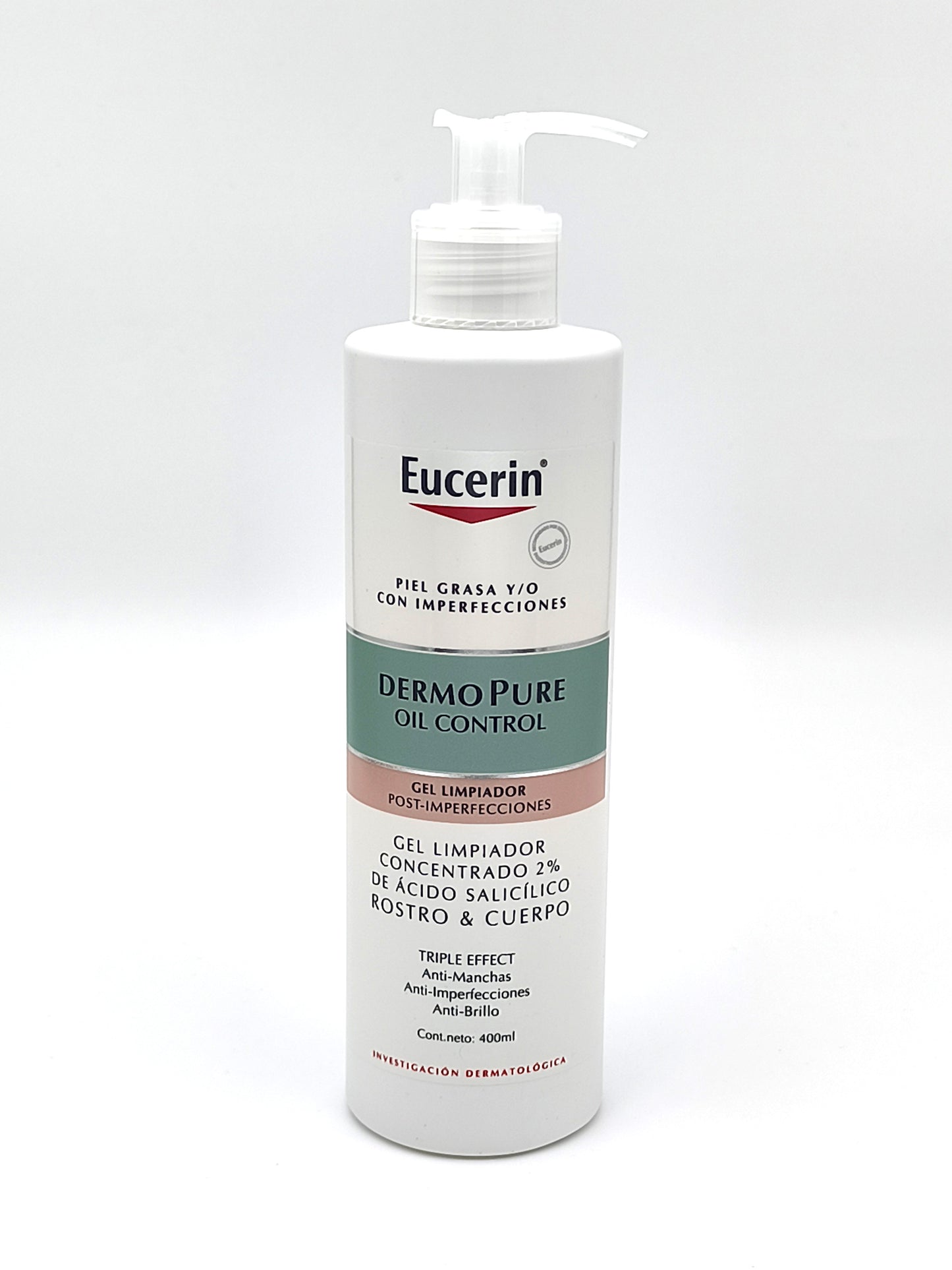Dermopure Gel Limpiador Concentrado Triple Effect  400ml