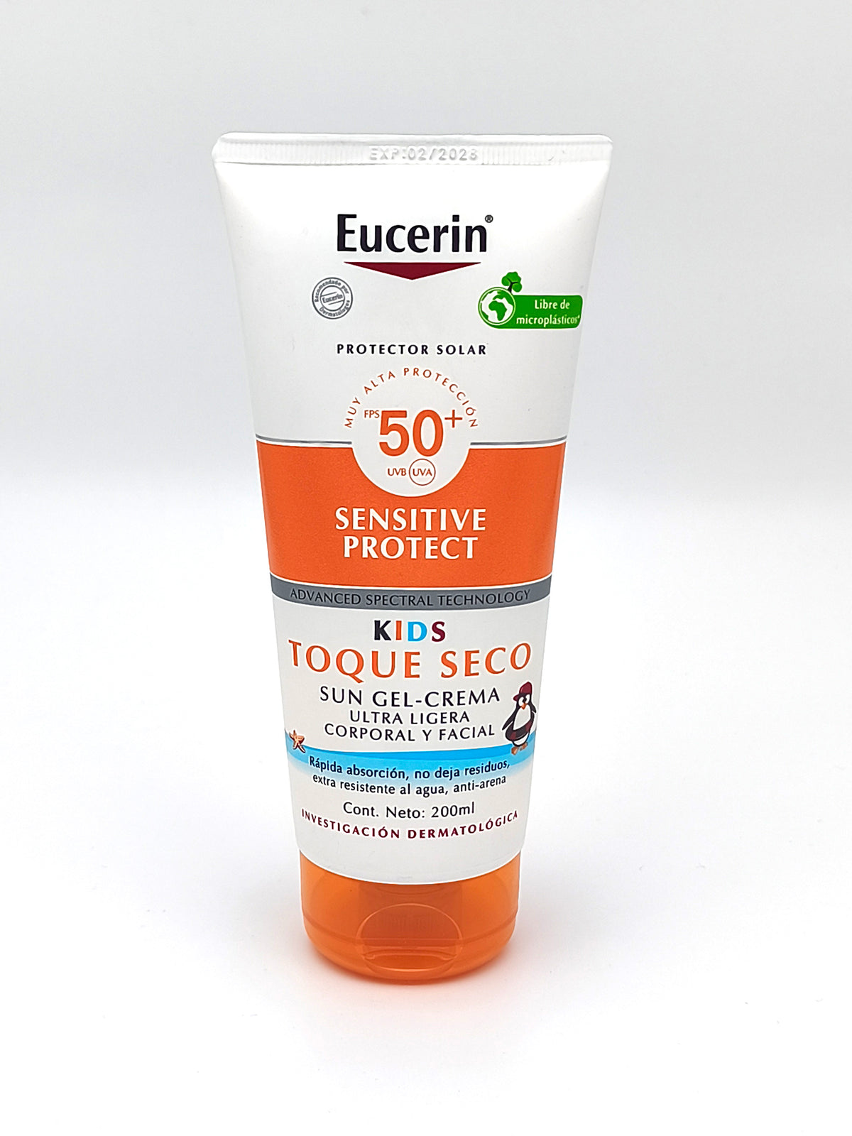 Sun Kids Gel Crema Toque Seco Sensitive FPS50+ 200ml