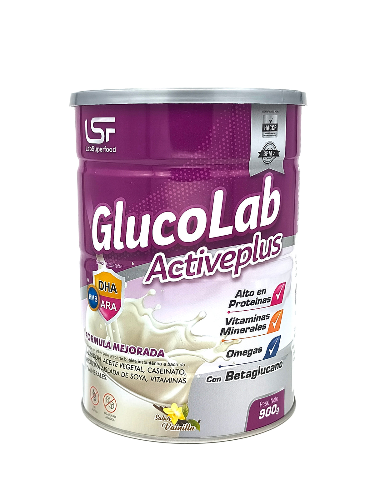 Glucolab Activeplus lata 900g