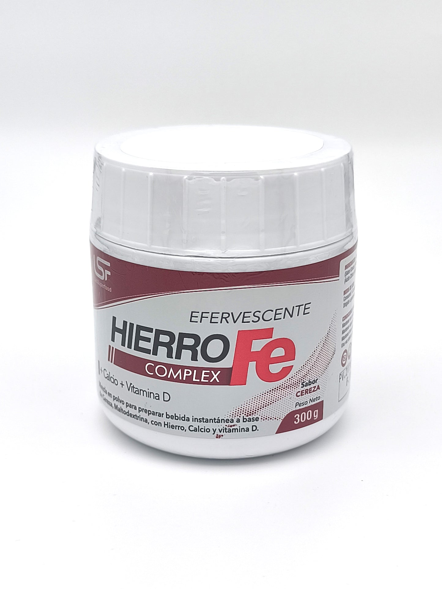 Hierro Complex Efervescente 300g sabor cereza
