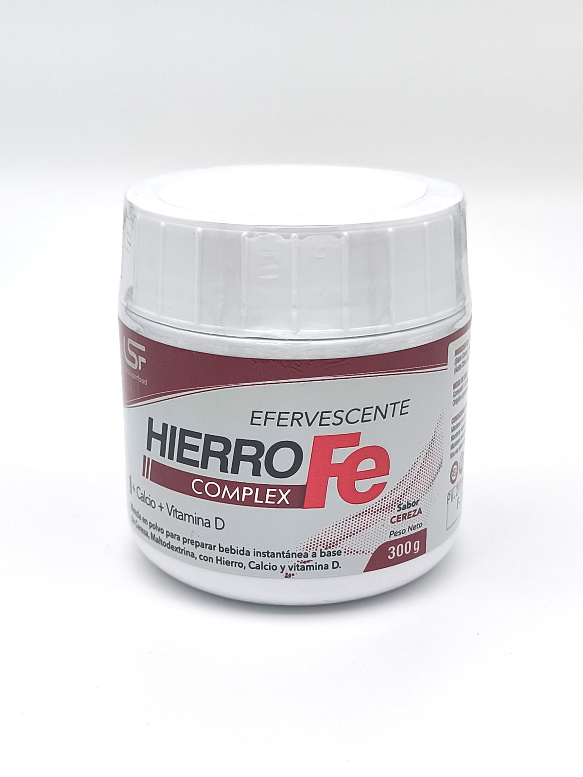 Hierro Complex Efervescente 300g sabor cereza