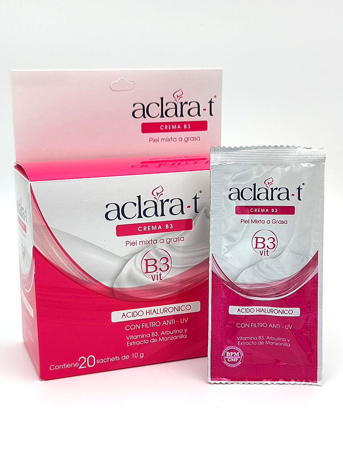 Aclara-T B3 Piel Mixta a Grasa 20sachets 10g