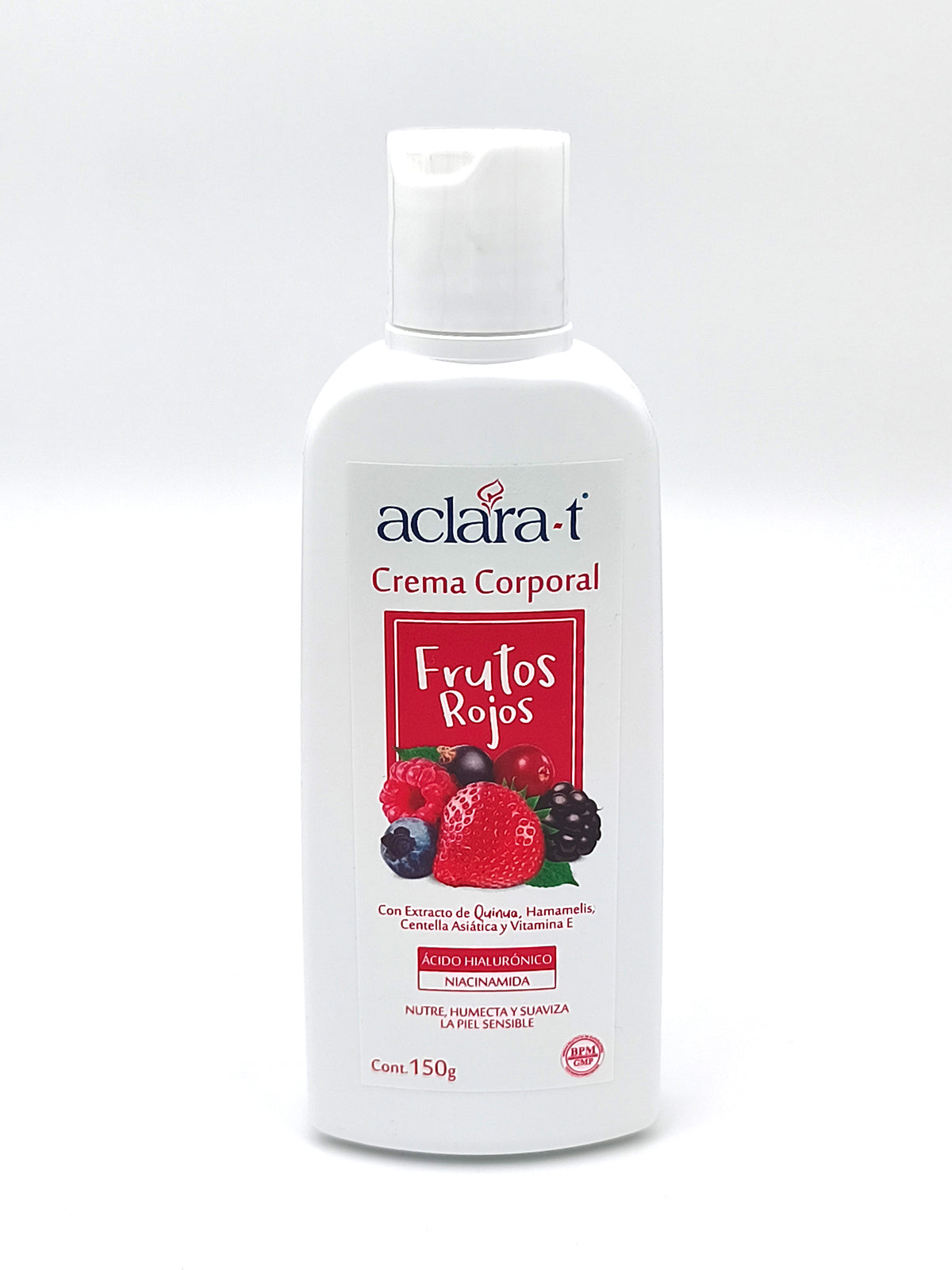 Aclara-T Crema Corporal Variedad Frutos Rojos 150g