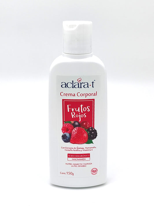 Aclara-T Crema Corporal Variedad Frutos Rojos 150g