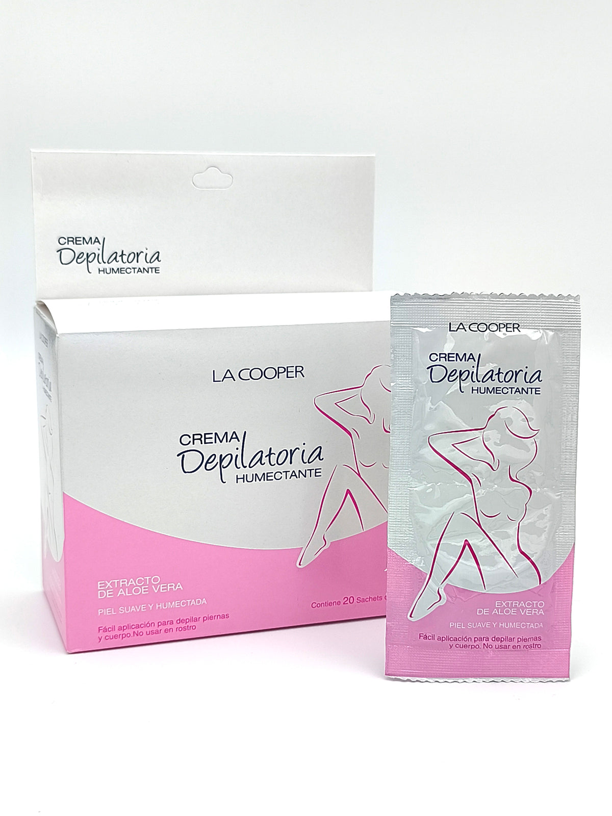 Crema Depilatoria Humectante 20sachets 10g