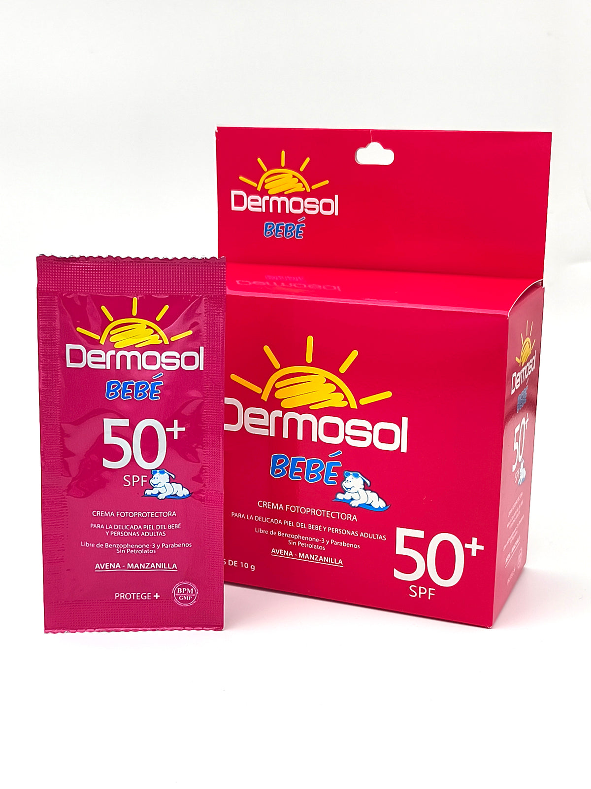 Dermosol Bebe SPF50+ 20sachets 10g