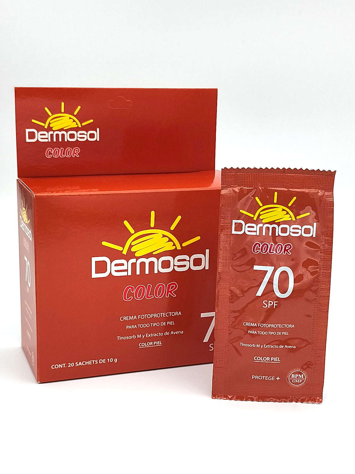 Dermosol Color SPF70 20sachets 10g