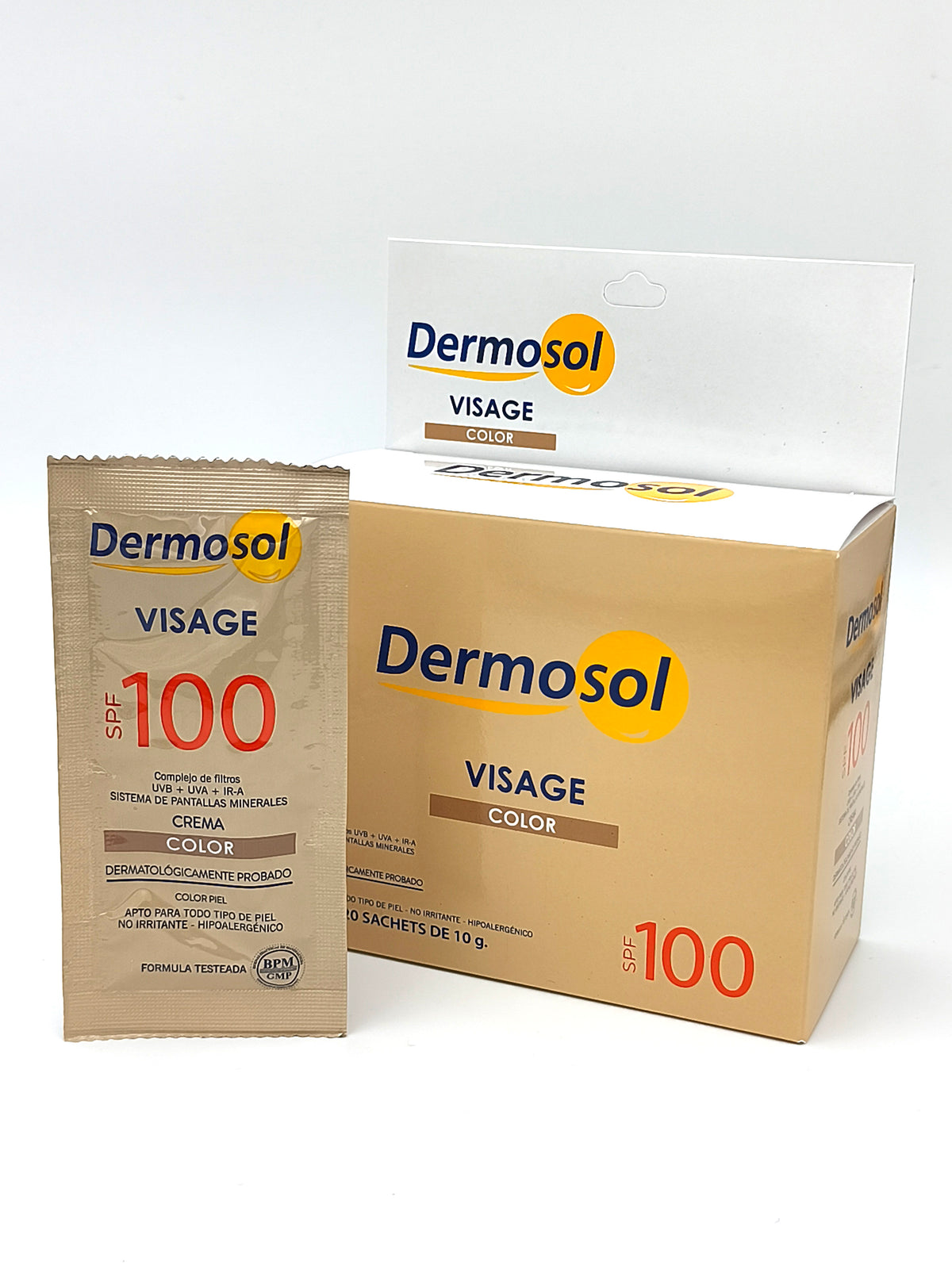 Dermosol Visage Color SPF100 20sachets 10g