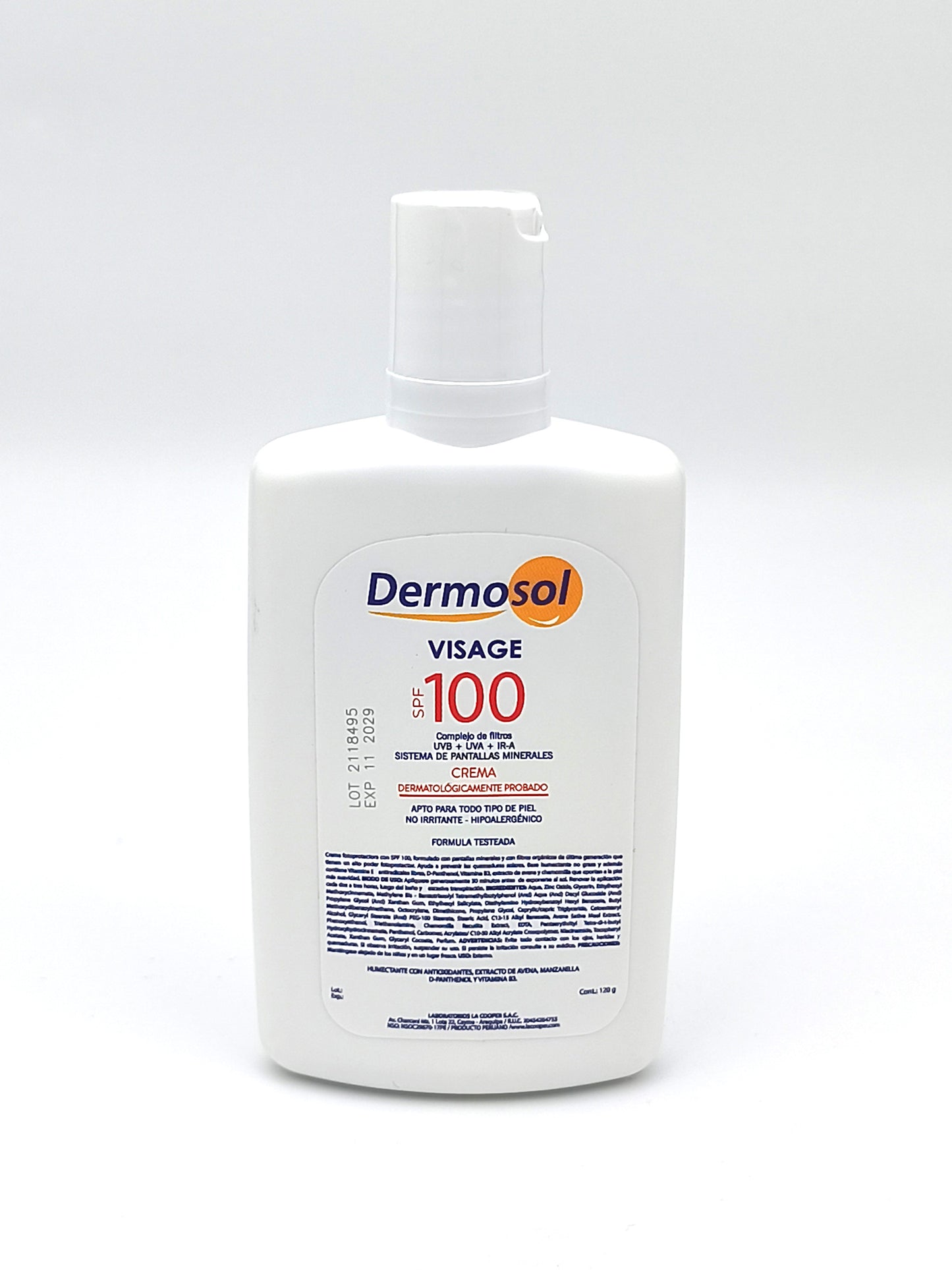 Dermosol Visage SPF100 120g