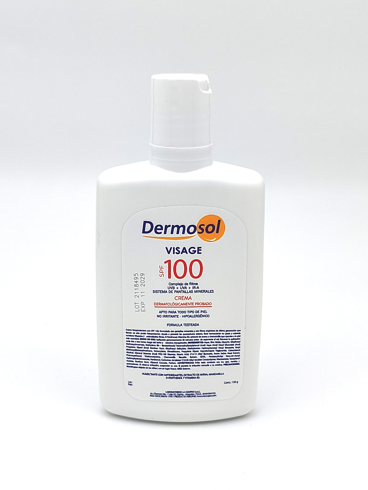 Dermosol Visage SPF100 120g