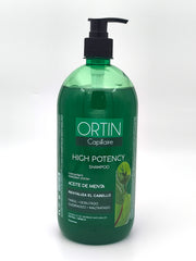 Shampoo Ortin Capillaire Aceite de Menta La Cooper 1L
