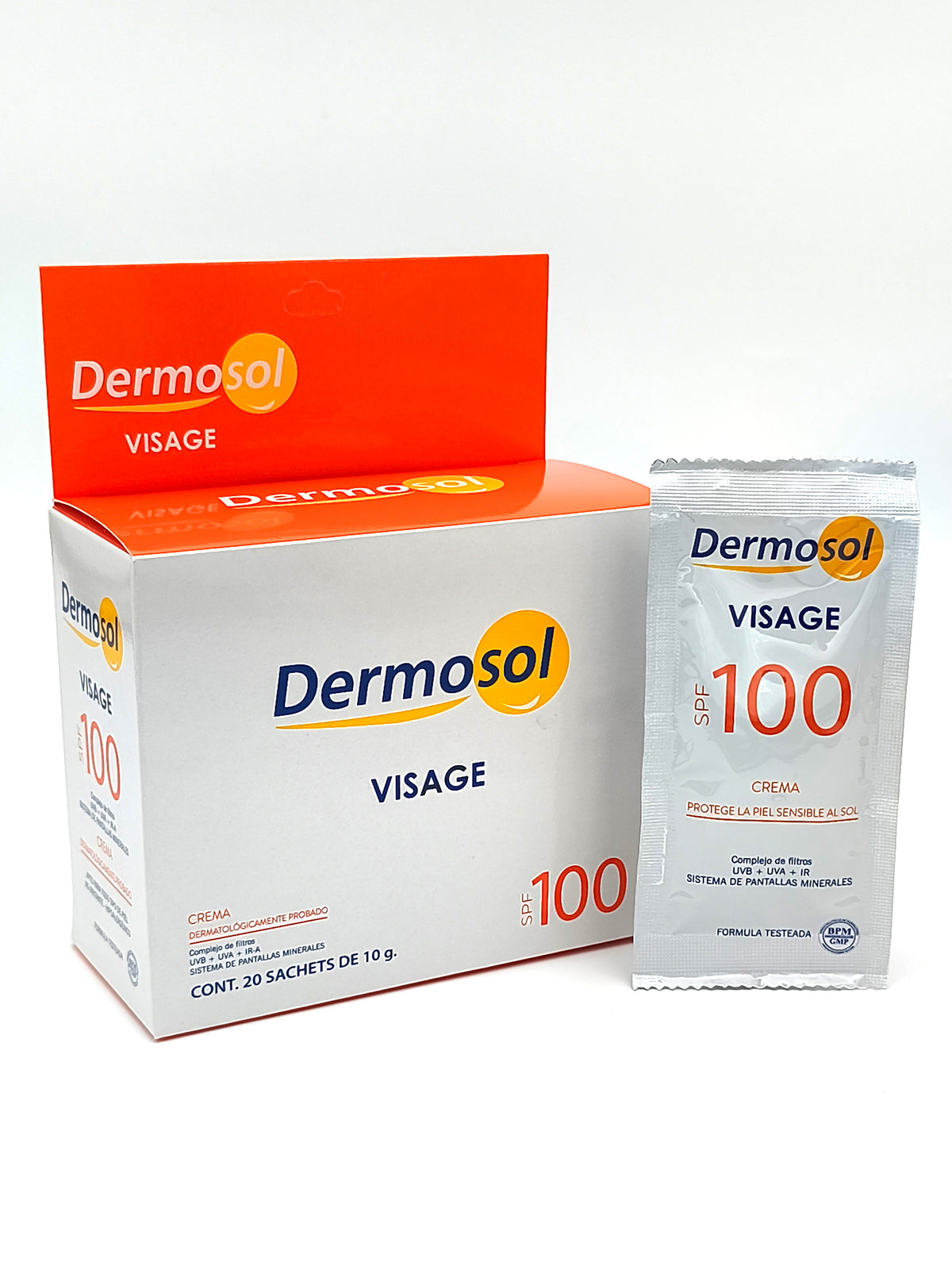 Dermosol Visage SPF100 20sachets 10g