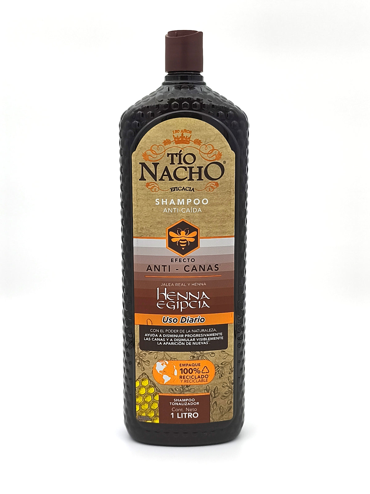 Shampoo Anti-Canas Henna Egipcia 1lt