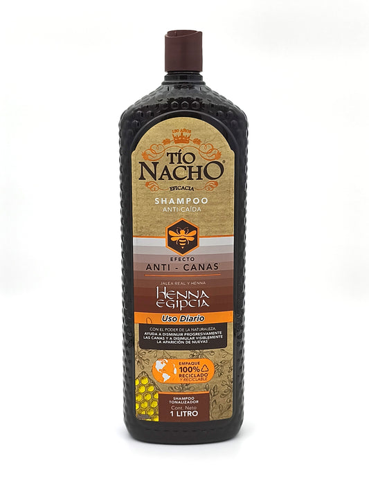 Shampoo Anti-Canas Henna Egipcia 1lt