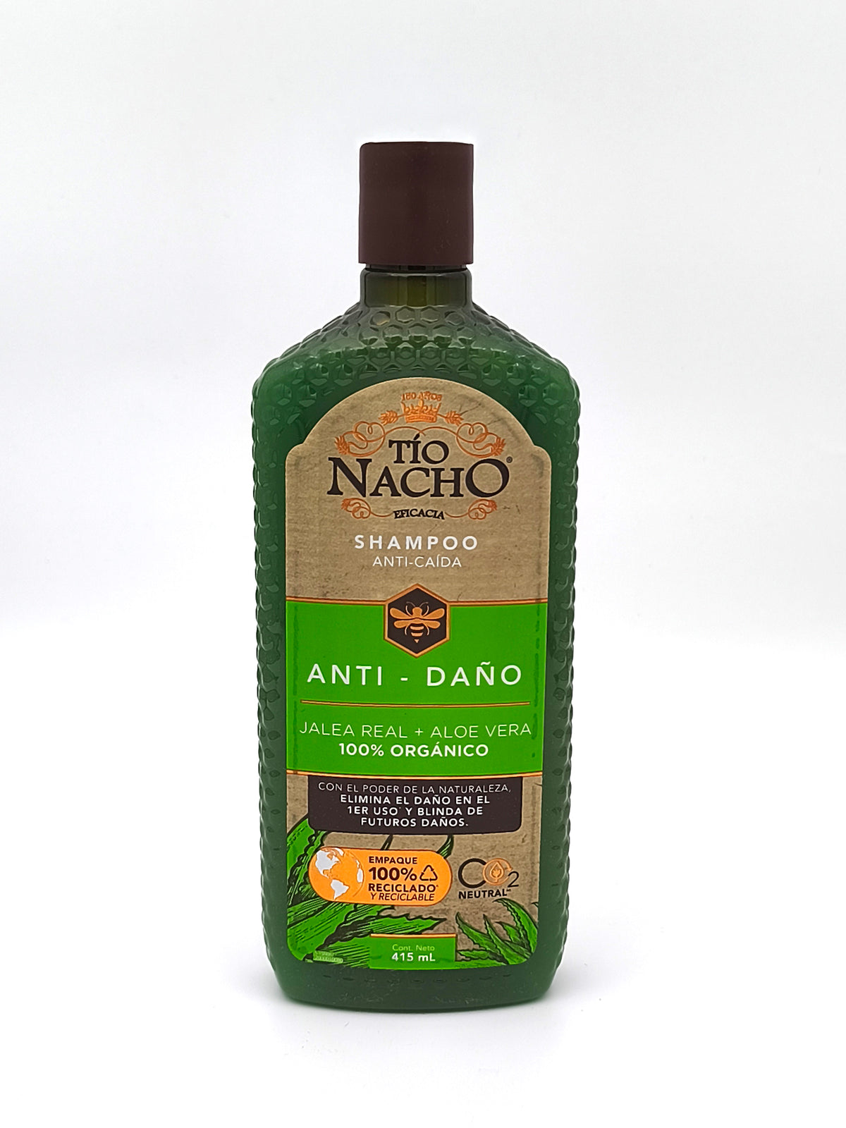 Shampoo Anti Daño Aloe Vera 415ml